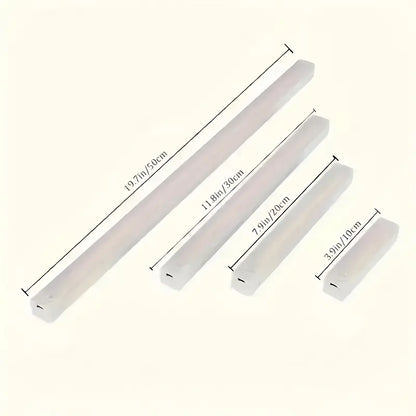 USB-Rechargeable Wireless LED Motion Sensor Cabinet Lights - Set of 3, Magnetic Self-Adhesive Wardrobe Lighting Solutions