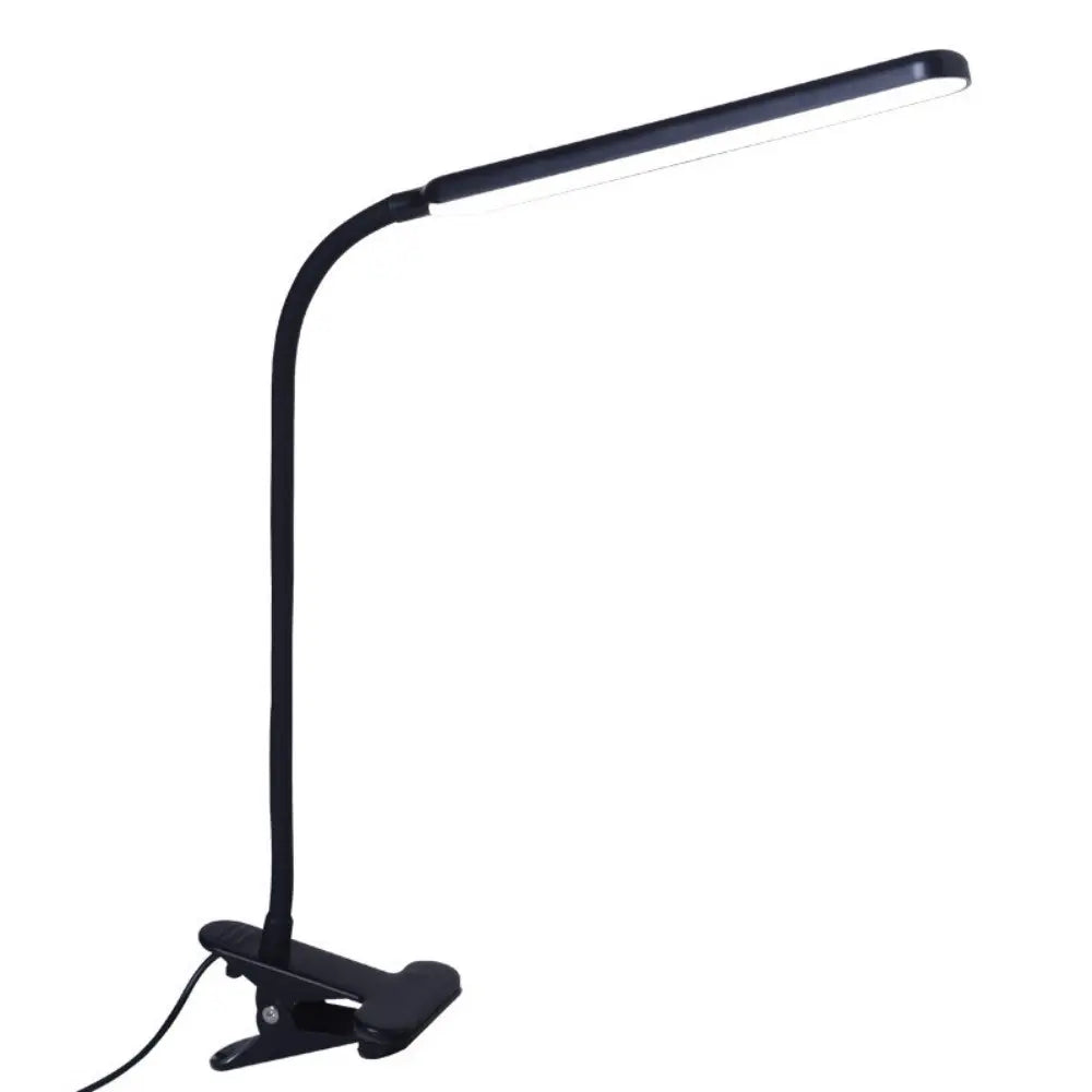 Professional LED Desk Lamp with Clamp, 3-Level Dimmable Brightness, Flexible Gooseneck Design, Eye-Care Lighting for Painting, Workbench, Reading, and Sewing